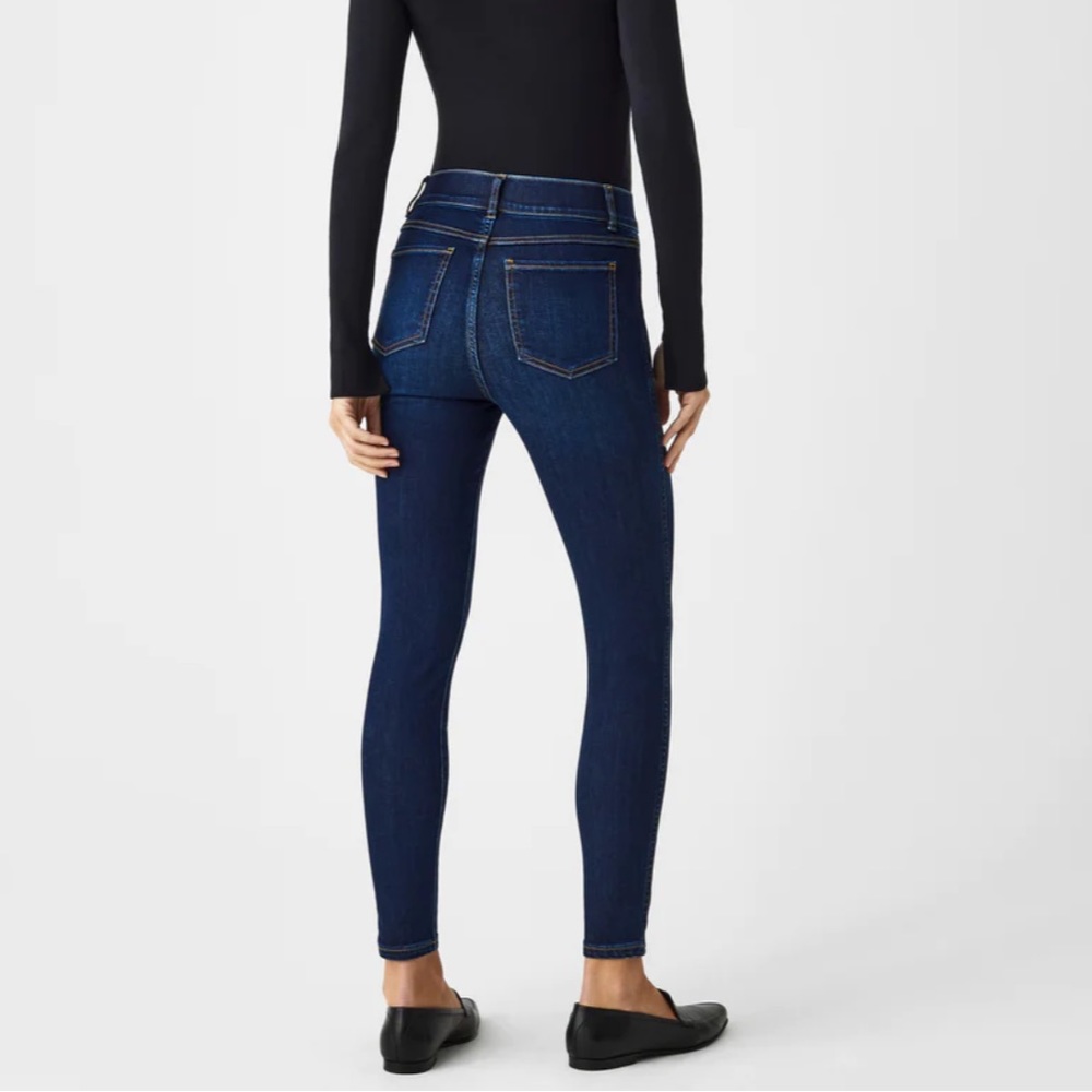 Spanx ankle skinny jeans midnight shade size 3x petite - style 20342 - item 25